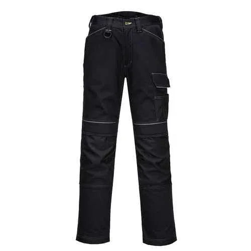 Pantalón elástico de trabajo PW3 de alta visibilidad para mujer