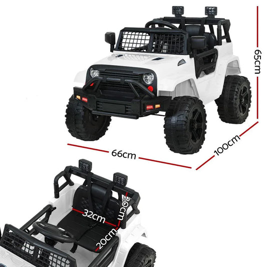 Rigo Kids Ride On Car Electric 12V Car Toys Jeep Battery Remote