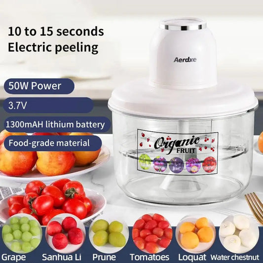 Electric Automatic Grape Peeler Machine for Home Use, Desktop Fruit