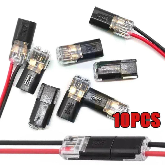 10PCS 2 Pin Way Plug Automotive Electrical Connector Strip Terminal