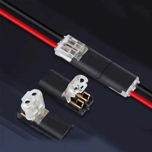 10PCS 2 Pin Way Plug Automotive Electrical Connector Strip Terminal