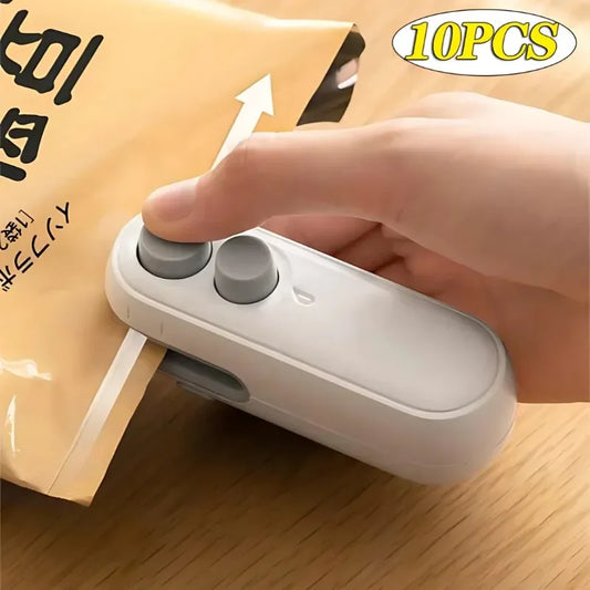 Mini sellador portátil 2 en 1, sellador térmico para refrigerios, uso doméstico