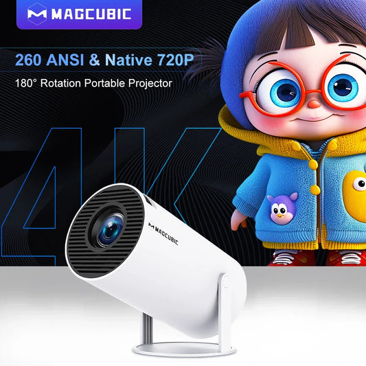 Proyector Transpeed 4K Wifi6 HY300 Pro Android 11 260 ANSI Dual WIFI