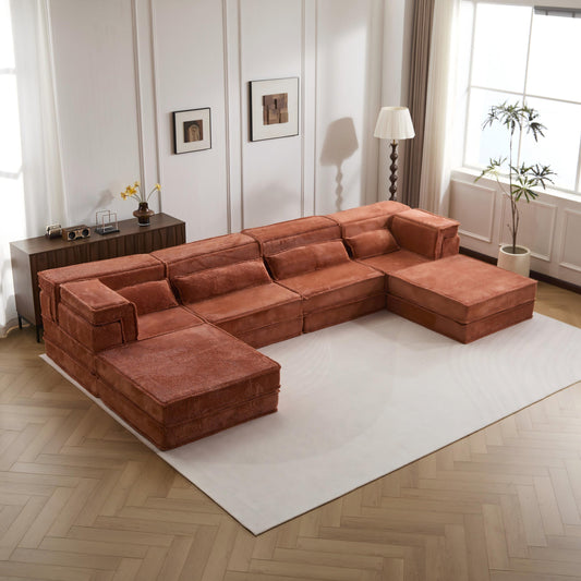 Compression Mahjong Sofa,Convertible Floor Sofa Bed,DIY Boneless
