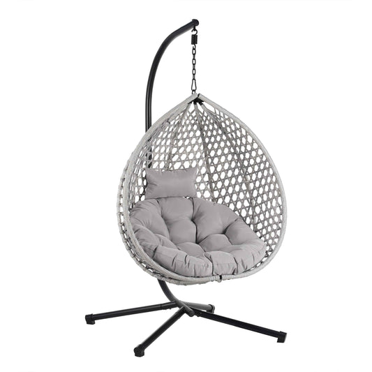 Versatile Hanging Egg Chair for Indoor and Outdoor Use
