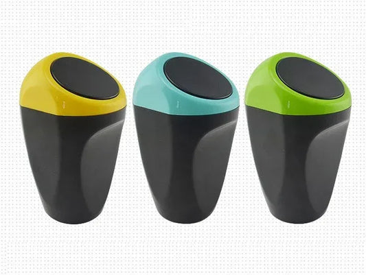 Mini Plastic Dustbin For Car