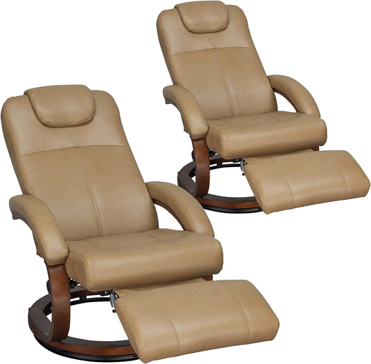 Charles 28in RV Euro Chair Recliner With Kickout Footrest