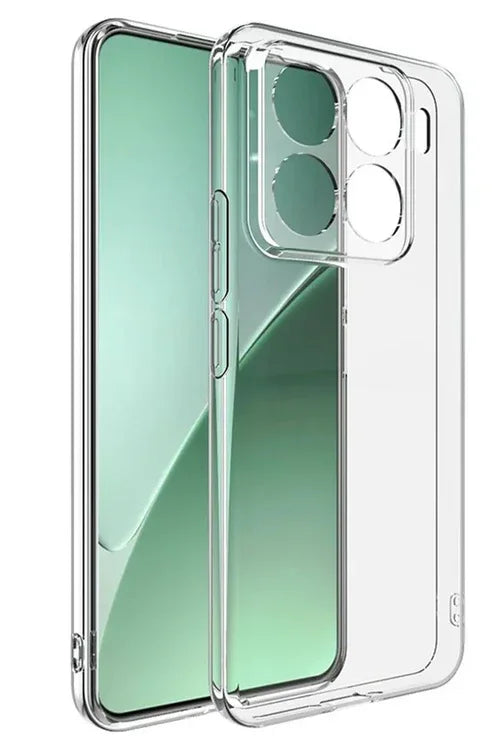 Xiaomi Mi 15T Pro Luxury Azn Transparent Silicone Case - Clear