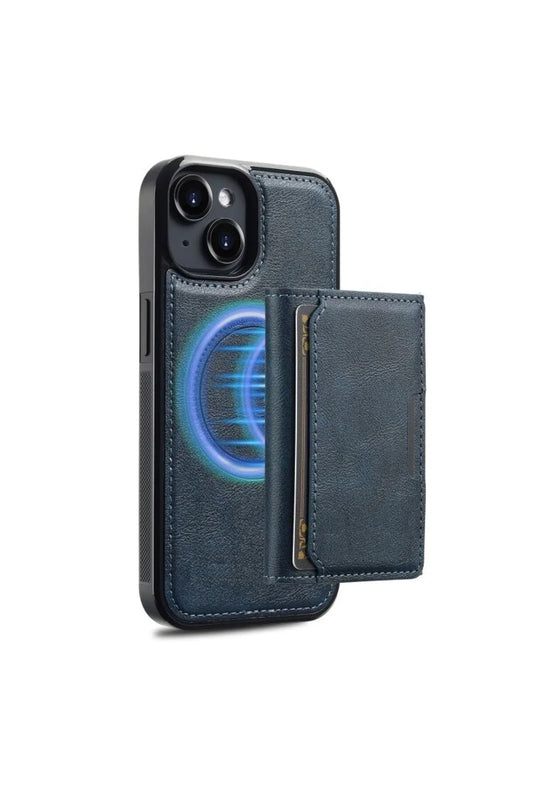 iPhone 14 Plus Case Pollux L2 Series Magnetic 2-in-1 Cover with Card