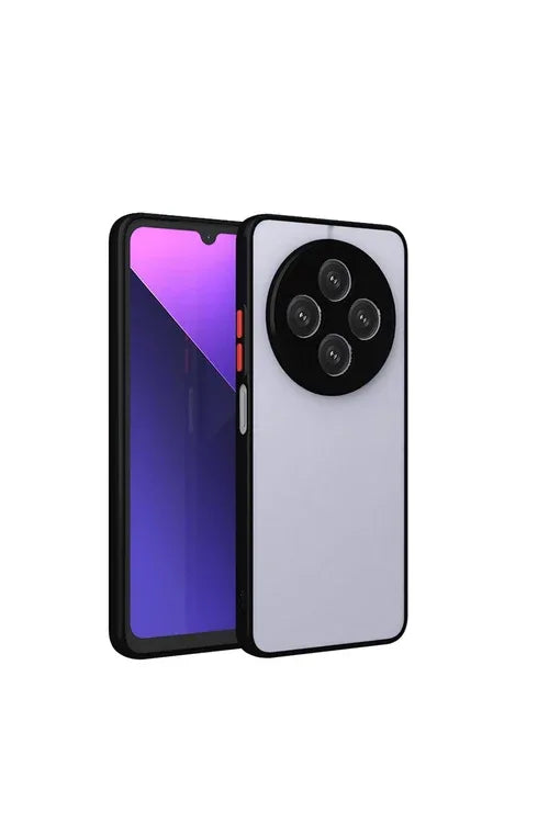 Xiaomi Poco C75 Case with Camera Protector, Hux Matte Cover