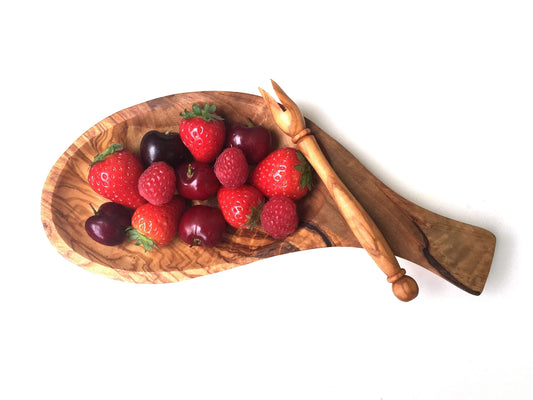 Serving Platter with Handle and Picks