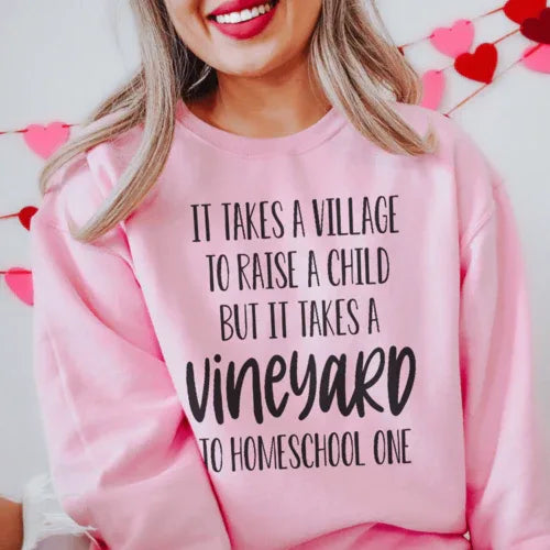 It Takes A Vineyard To Homeschool A Child