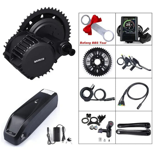 Motor central BBSHD de 68 mm y 52 V y 1000 W para bicicleta eléctrica