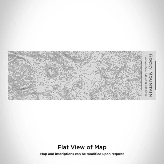 Parque Nacional de las Montañas Rocosas - Taza térmica con mapa de Colorado
