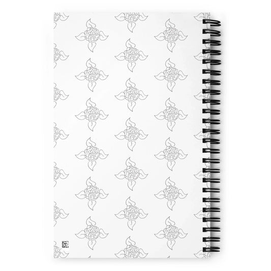 Floral Spiral notebook