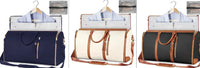 Large Capacity Travel Duffle Bag Women's Handbag Folding Suit Bag Waterproof Clothes Totes - Trustymall