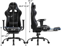 High Back Ergonomic Office Chair With Lumbar Support Grey