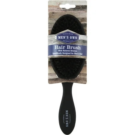 Swissco Men's Soft Touch Hair Brush with 100% Boar Bristle