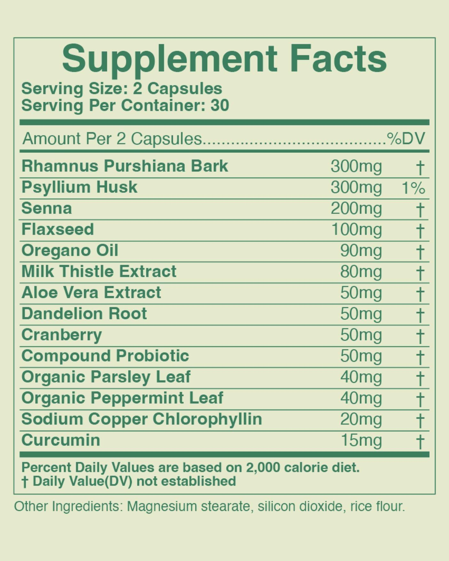 Colon Detox Supplements