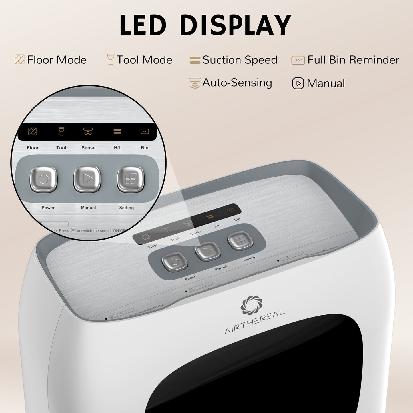 T1 Touchless Vacuum Automatic Dustpan