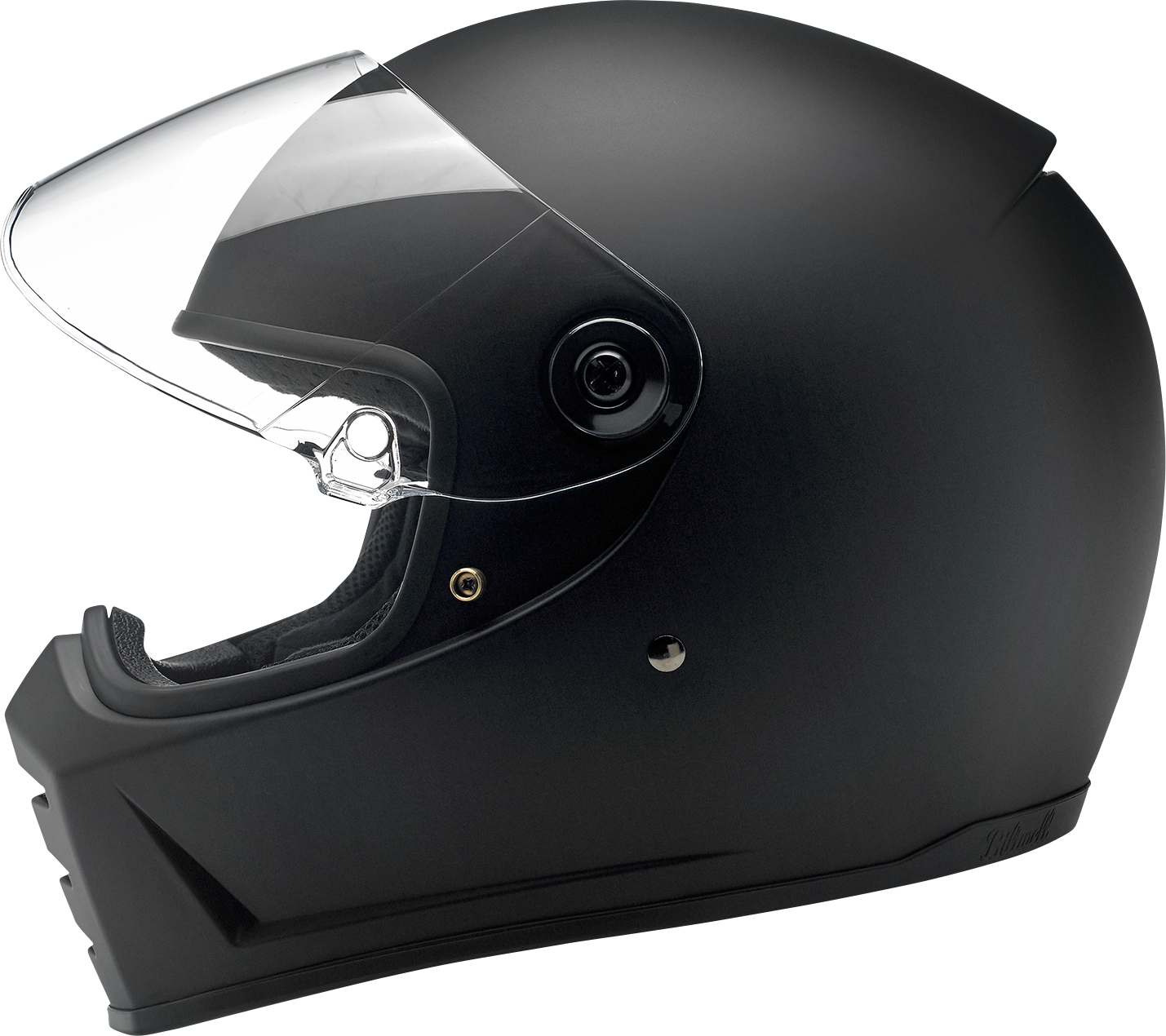 BILTWELL Lane Splitter Helmet - Flat Black - 2XL 1004-201-106