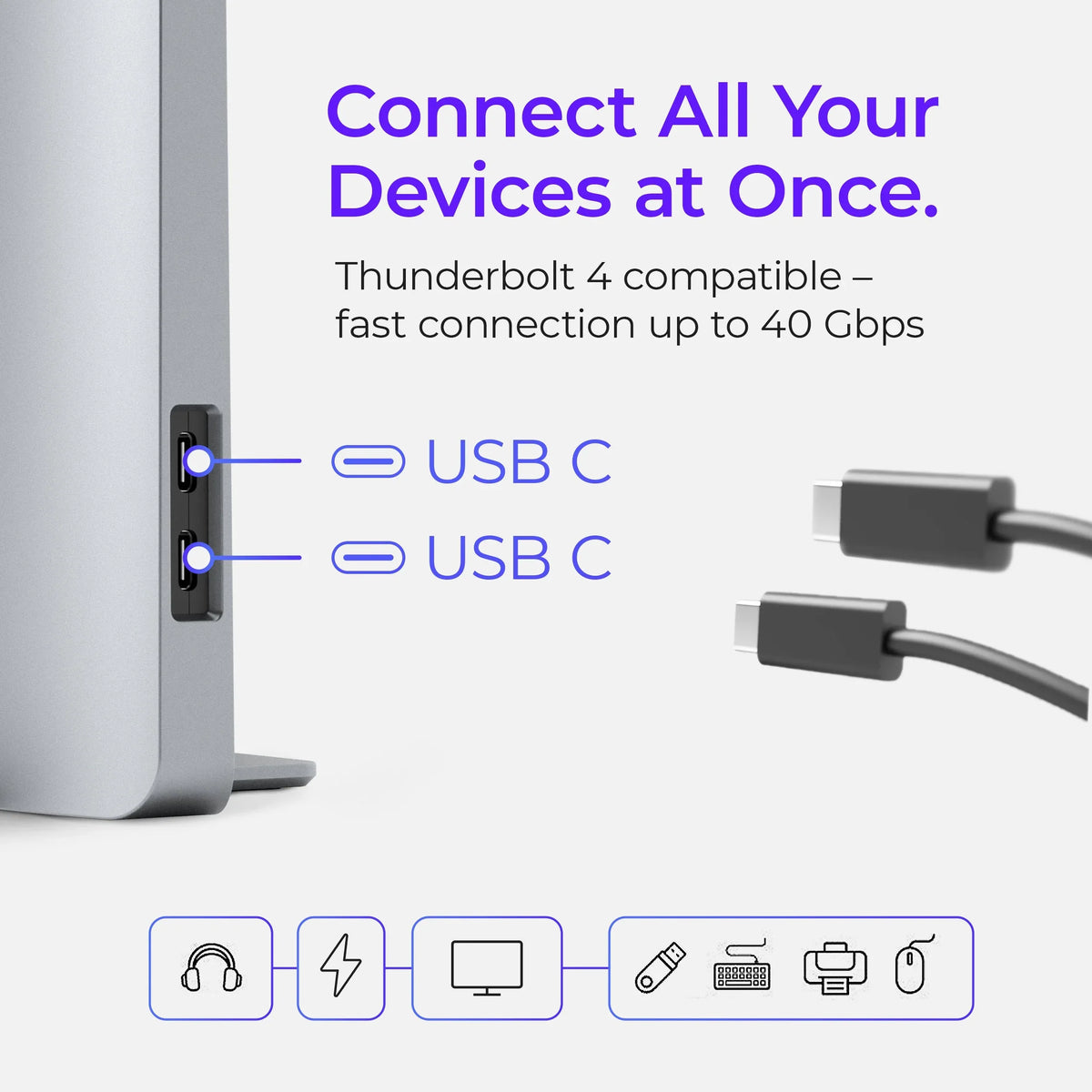 Ascrono® MacBook Docking Station