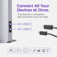 Ascrono® MacBook Docking Station