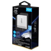 Xyst 35-Watt 4-Port USB-A and USB-C Wall Charger - Trustymall