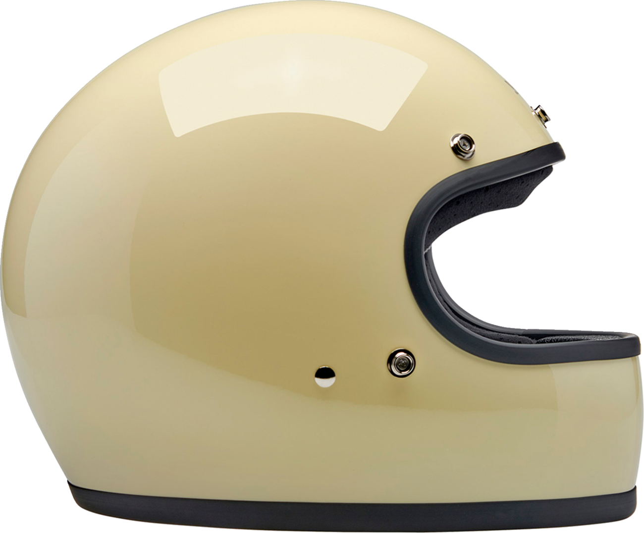 BILTWELL Gringo Helmet - Gloss White - Medium 1002-102-503