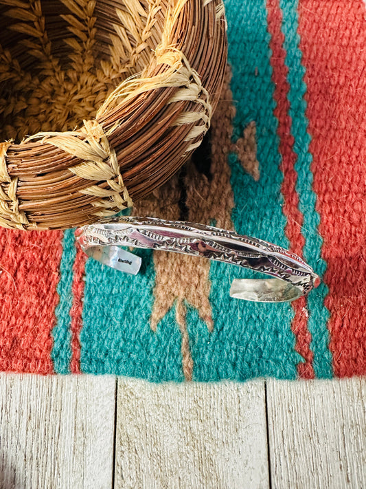 Handcrafted Sterling Silver Cuff Bracelet