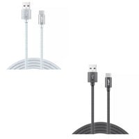 Xyst Charge and Sync USB to USB-C Braided Cable 10Ft - Trustymall
