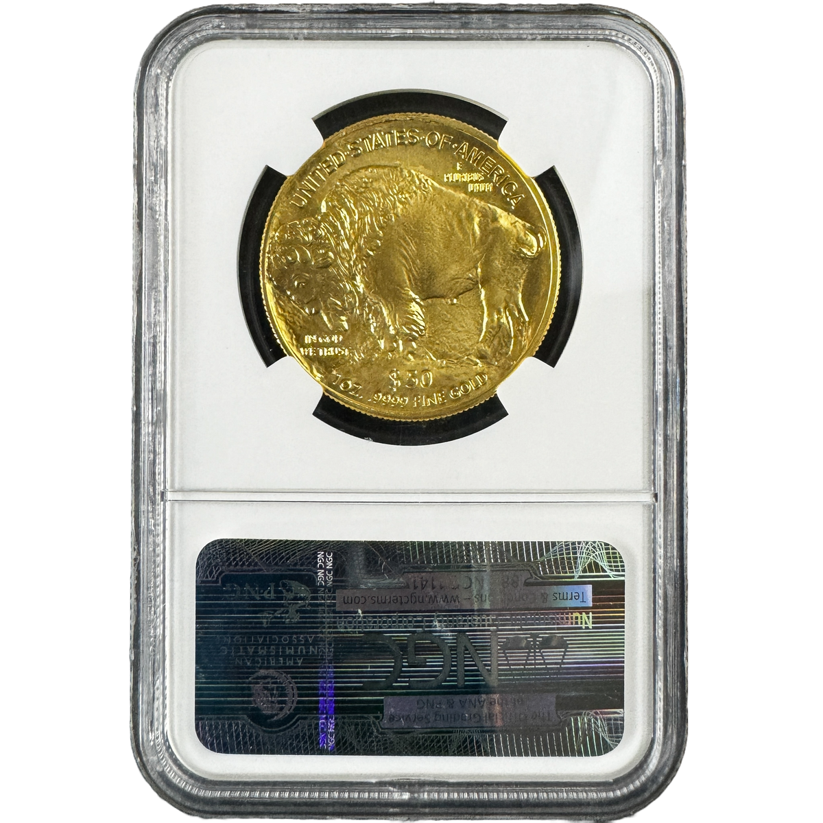 1 oz Gold AMERICAN BUFFALO Early Releases Coin MS70 2010