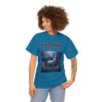 Autumn is coming: Fall Vibes T-shirts | Deer Drinking Brook Leaves Cha
