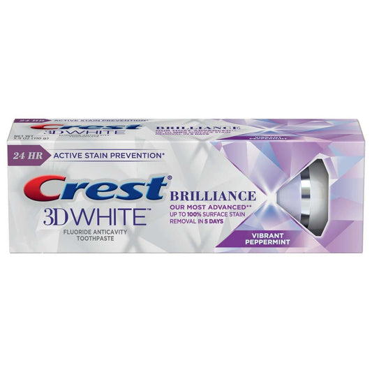 Crest 3D White Brilliance Toothpaste - Vibrant Peppermint