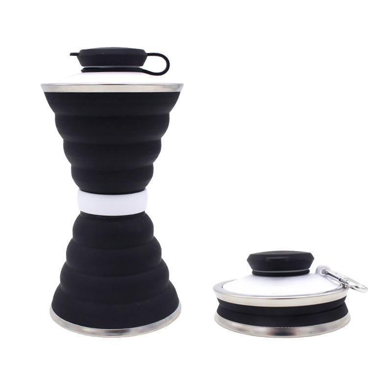 500ML Foldable Silicone Water Bottle: Ultimate Travel Companion!