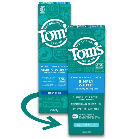 Tom's of Maine Simply White Clean Mint Toothpaste