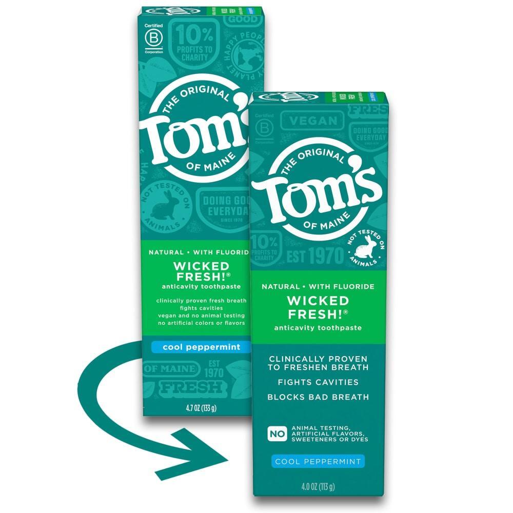 Tom's of Maine Wicked Fresh Cool Peppermint Toothpaste