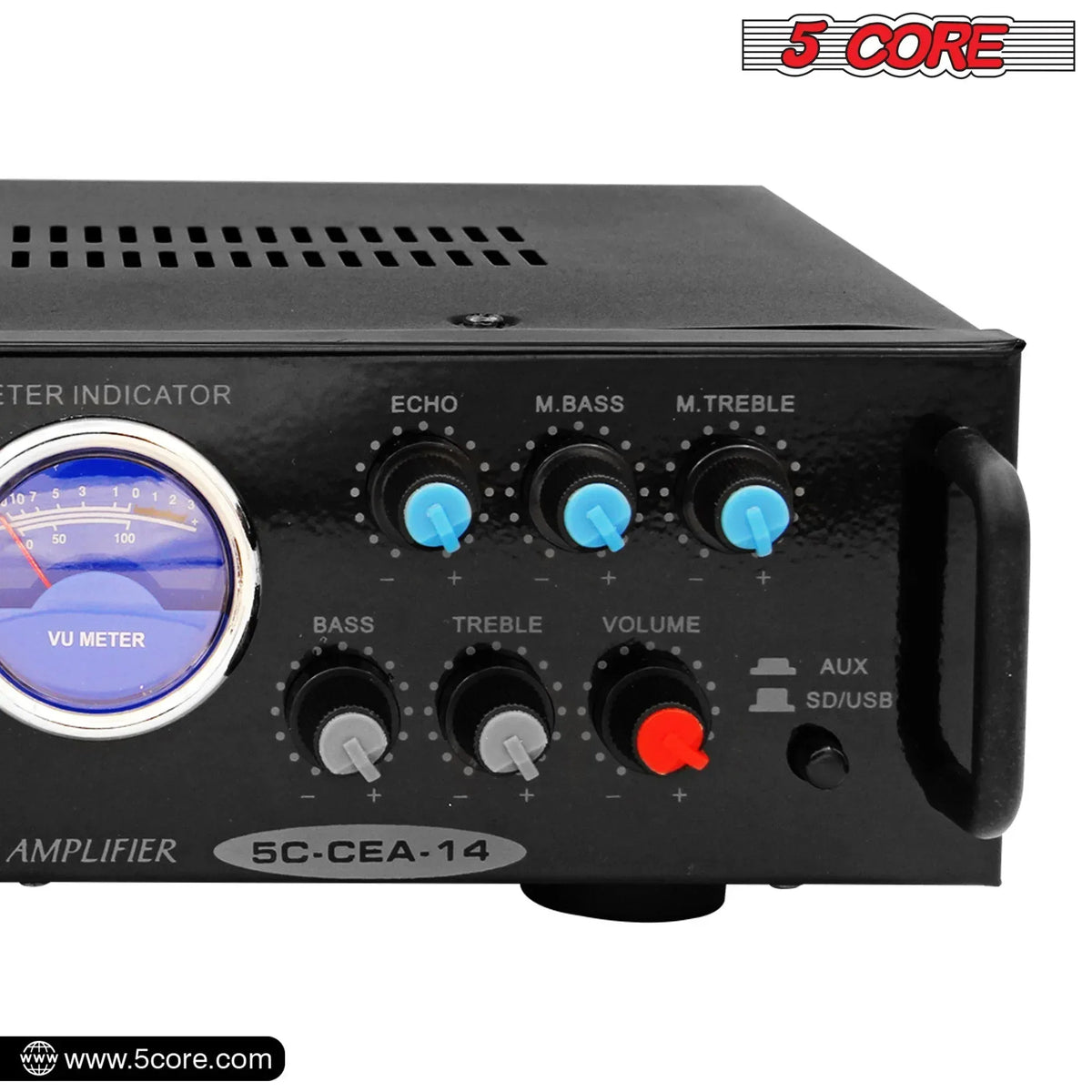 5Core Dual Channel Amplifier Car Audio System 300W Audio Reciver Car - Trustymall