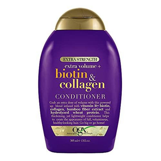 Ogx Biotin & Collagen Extra Strength Conditioner - 385 Ml