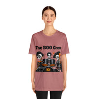 Halloween Boo Crew Skeletons Rock Band Unisex Jersey Short Sleeve Men'