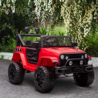 Aosom Ride On Car Off Road Truck SUV 12 V Electric Battery Powered - Trustymall