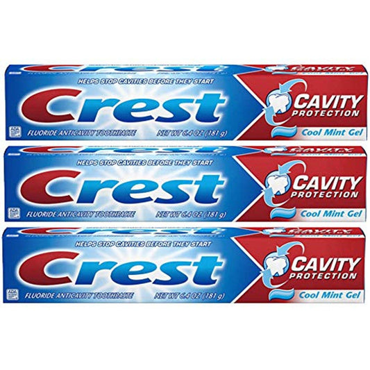 Crest Cavity Protection Toothpaste, Fluoride Anticavity, Cool Mint, Gel