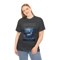 Autumn is coming: Fall Vibes T-shirts | Deer Drinking Brook Leaves Cha