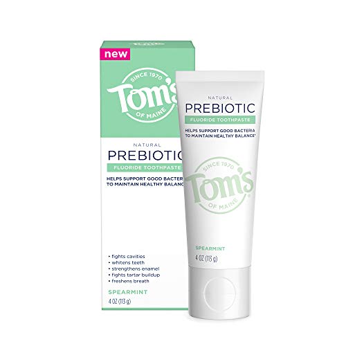 Tom's of Maine Fluoride Prebiotic Peppermint Toothpaste 4 Oz