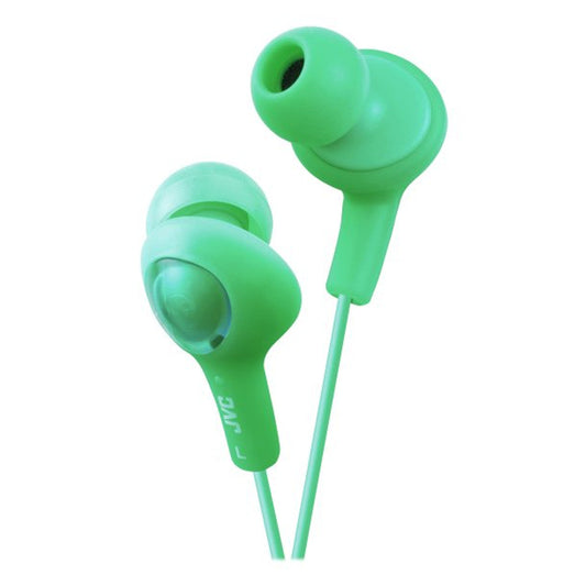 JVC HAFX5G Gumy Plus Inner Ear Earbuds Green