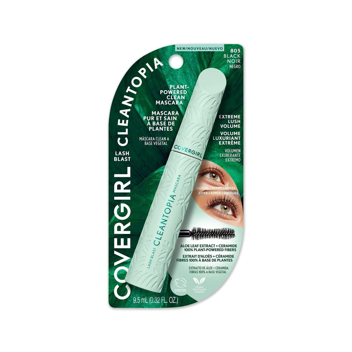 CoverGirl Lash Blast Cleantopia Mascara - Black 805