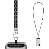 HyperGear TECHcessories Silver Chain with Black Vegan Leather - Trustymall