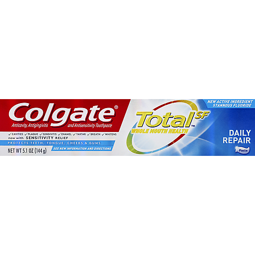 Colgate Total Toothpaste, Daily Repair, 5.1 Ounce
