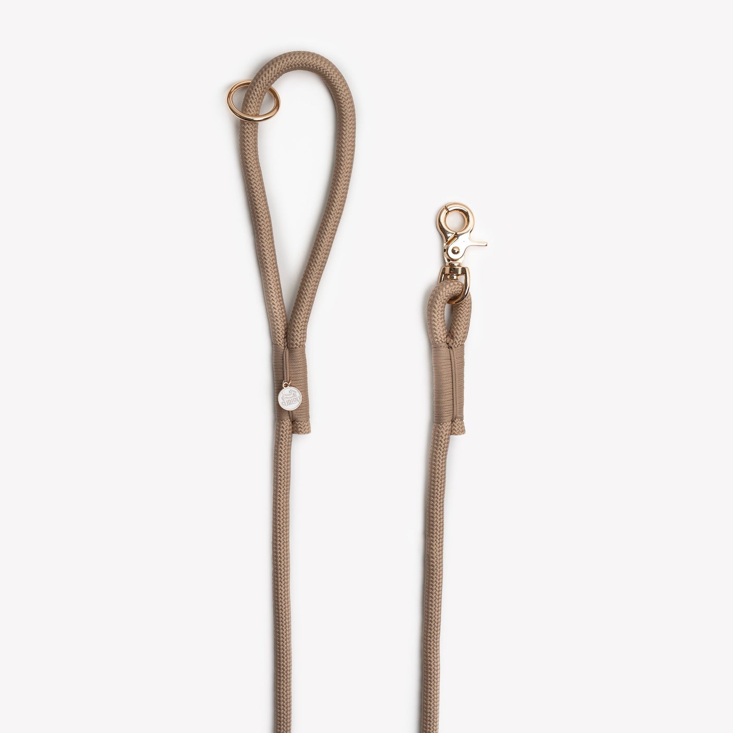 'Sand' - Braided Rope Leash