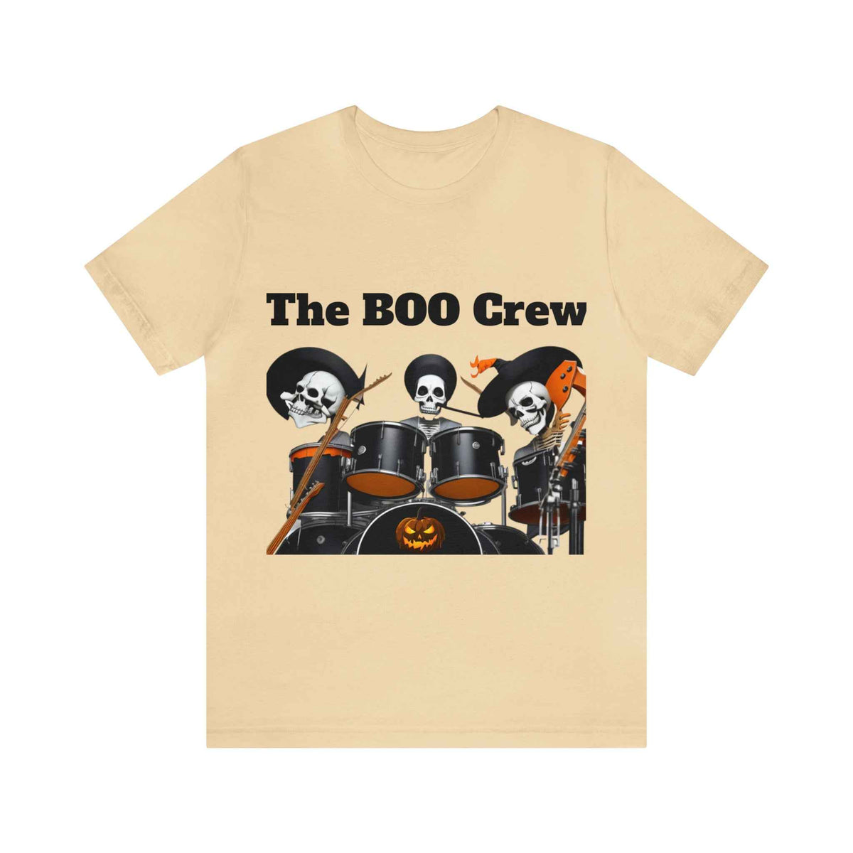 Halloween Boo Crew Skeletons Rock Band Unisex Jersey Short Sleeve Men'
